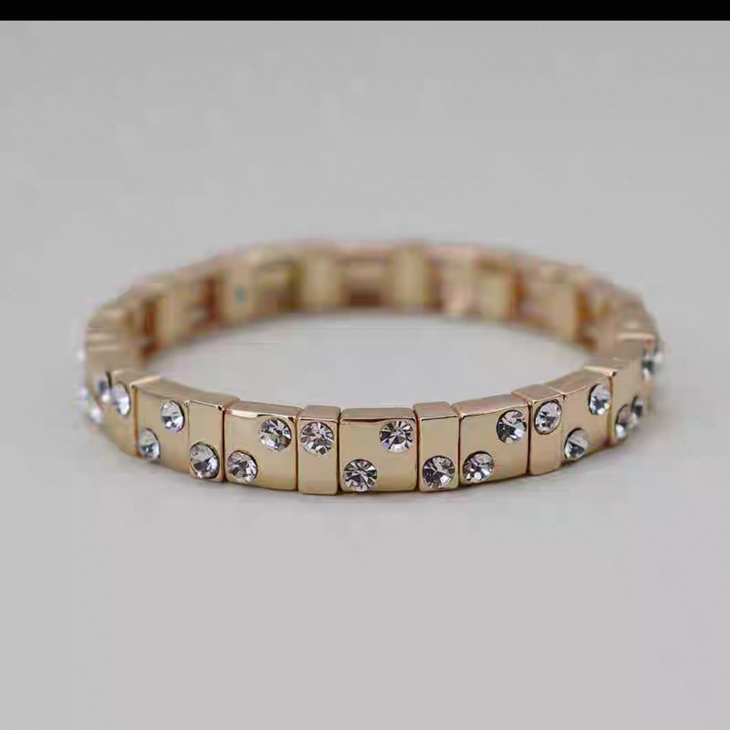 Roxanne Assoulin Watch Band Bracelet Gold